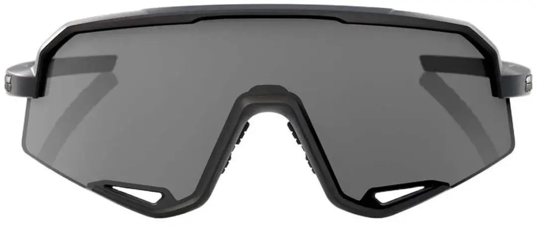 100% Slendale Matte Black zonnebril - Smoke Lens - afbeelding 2 van 6