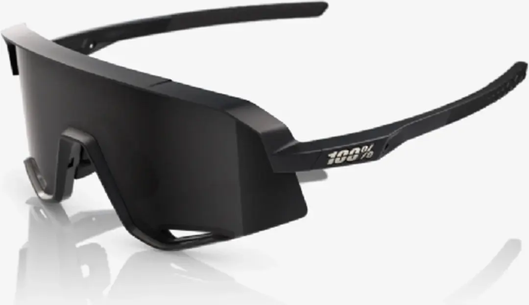 100% Slendale Matte Black zonnebril - Smoke Lens - afbeelding 5 van 6