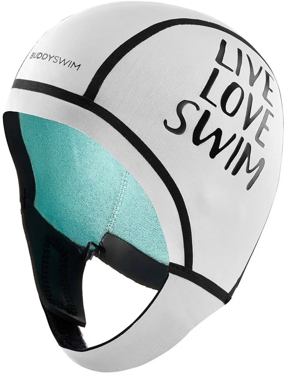 Buddyswim Trilaminate Warmth 2.5 Mm Zwembadmuts Wit S