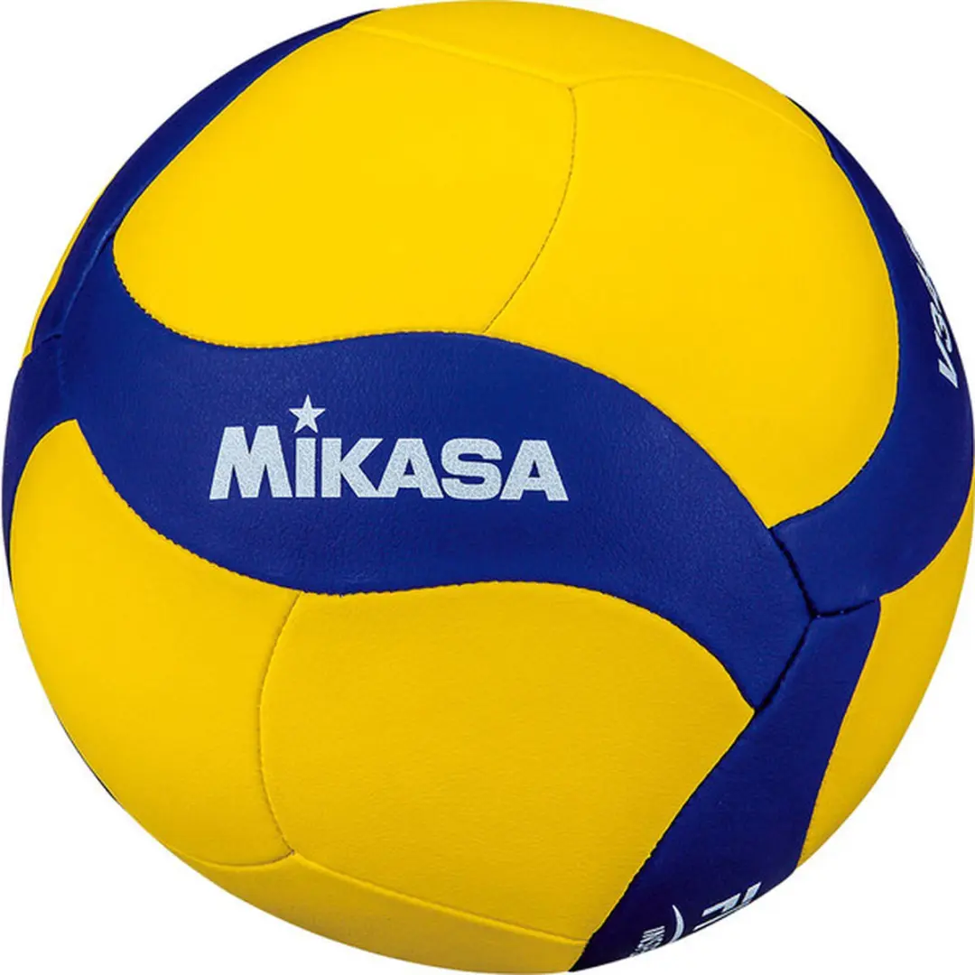 Mikasa V345W Volleybal - Geel/Blauw - afbeelding 2 van 2