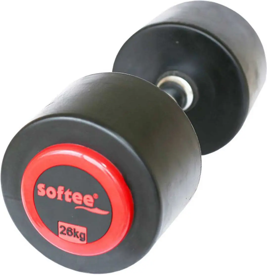 Softee Pro-sport 26kg Dumbbell Zwart 26 kg