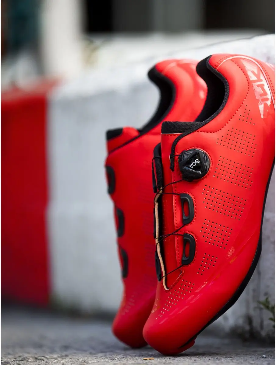 Spiuk Aldama Road Fietsschoenen - Matte Red - afbeelding 4 van 5