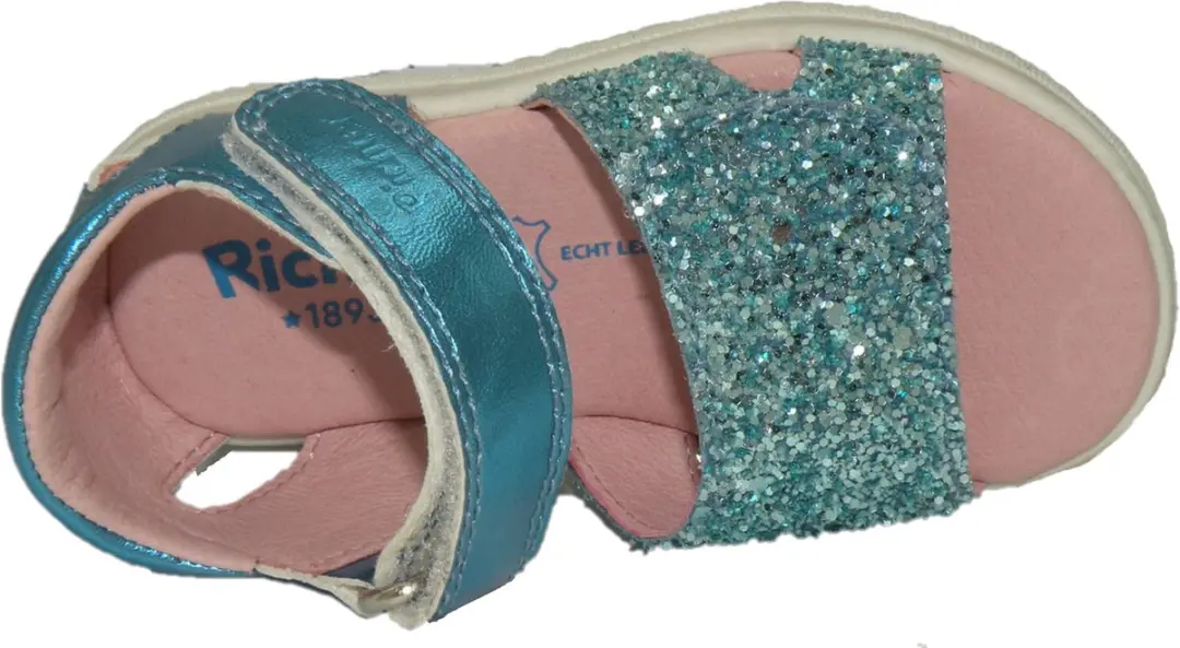 Richter 2400 Meisjes Sandalen - Blauw - Maat 21 - afbeelding 3 van 6