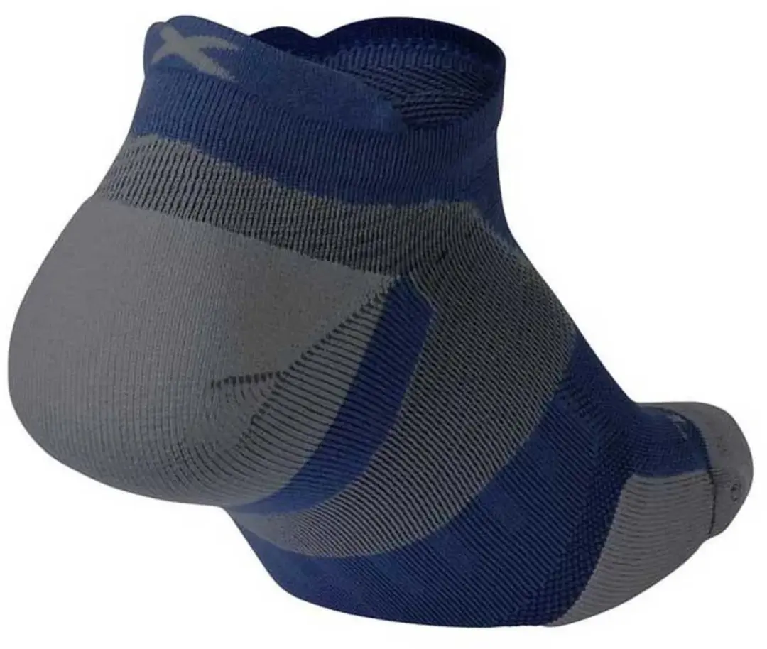2XU Vectr Cushion No Show Sokken - Blauw - 38/41,5 - afbeelding 2 van 3
