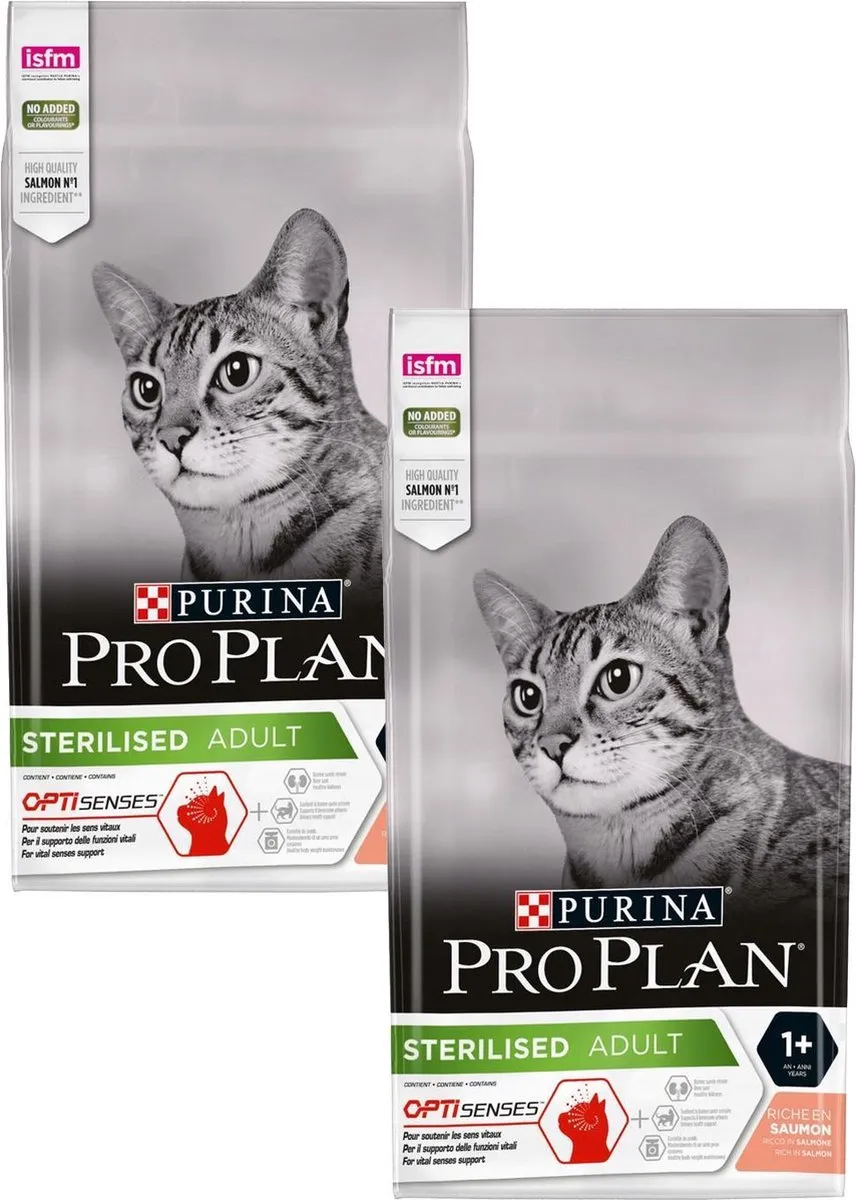 Pro Plan Cat Sterilised Sensitive Zalm 2x1,5kg