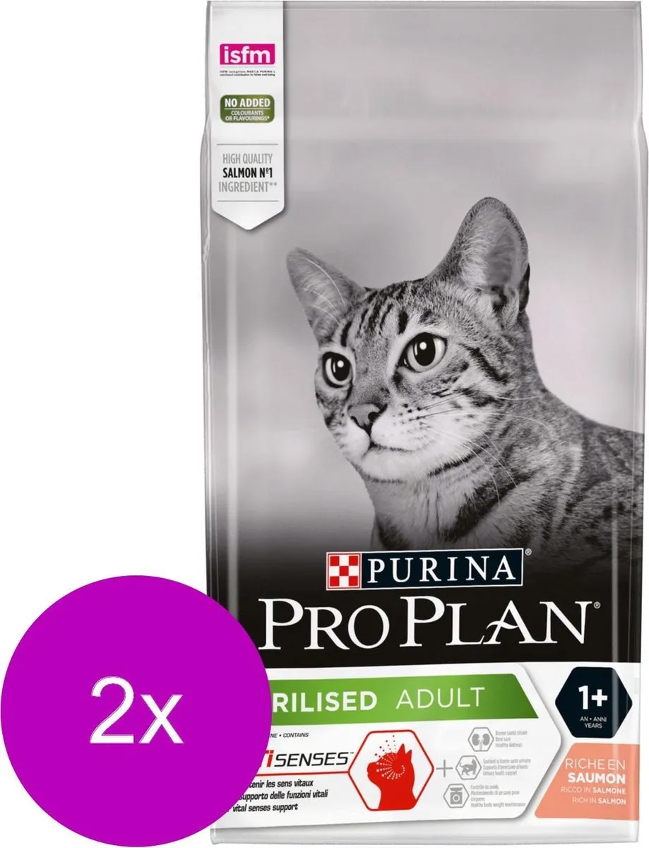 Pro Plan Cat Sterilised Sensitive Zalm 2x1,5kg