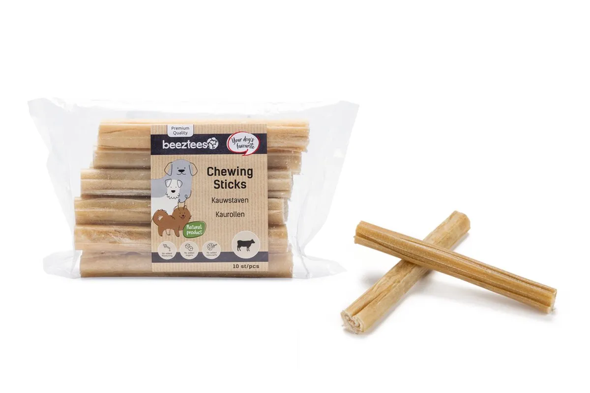 Beeztees Kauwstaaf Hondensnack - 10 Stuks