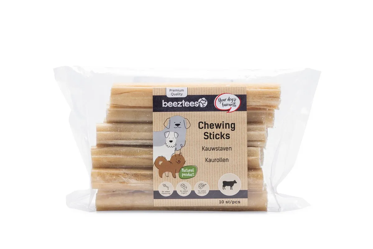 Beeztees Kauwstaaf Hondensnack - 10 Stuks