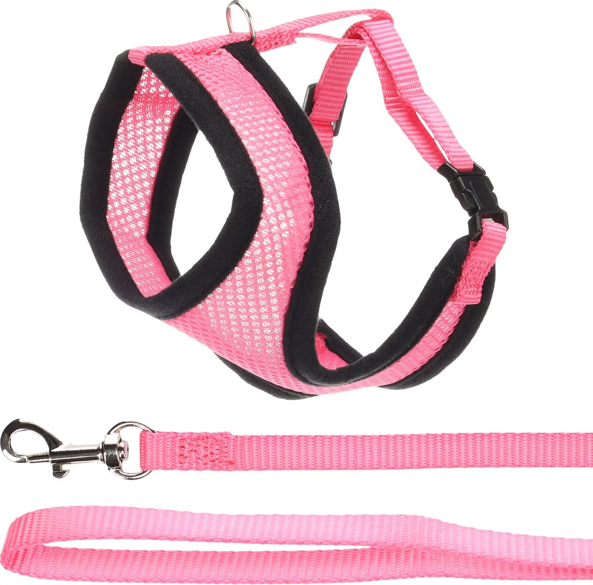 Flamingo Kat Harnas met Looplijn Harms Roze