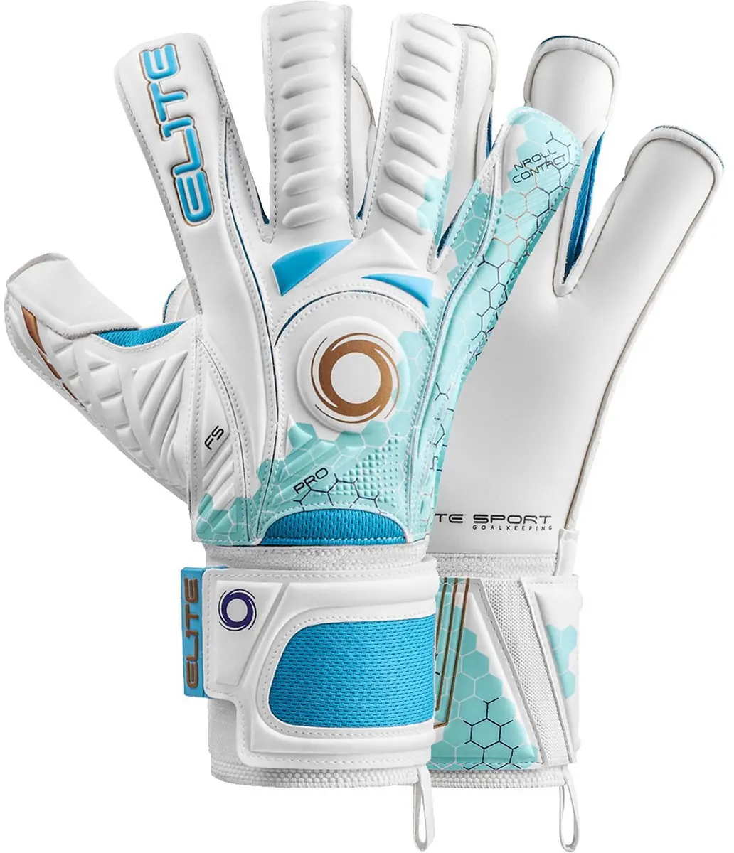 Elite Sport Orca Keepershandschoenen - Wit/Hemelsblauw - afbeelding 4 van 5