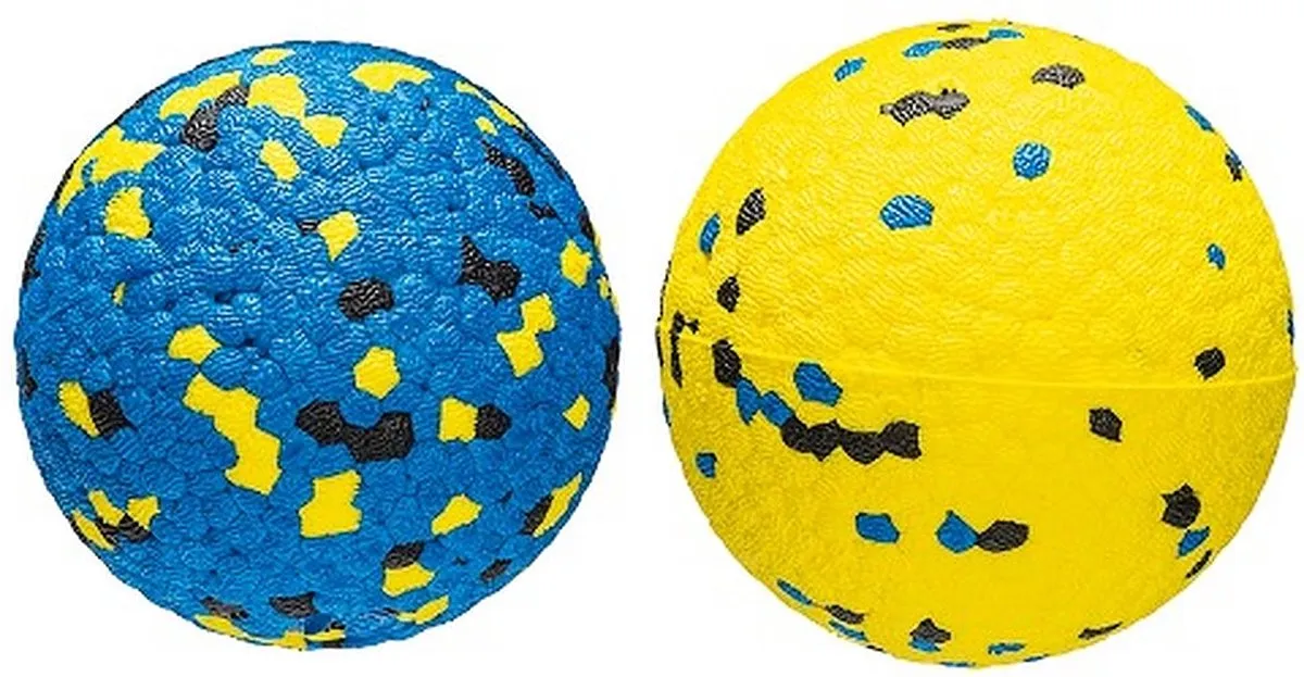 Beeztees Fetch Bal Marvo Hondenspeelgoed - 2 Stuks - 7cm