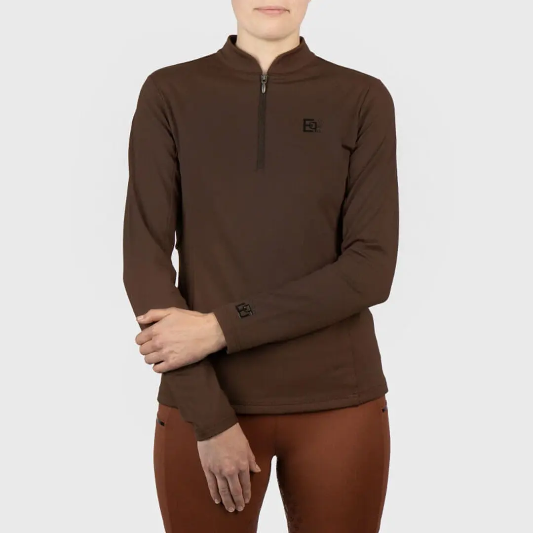 Trainingsshirt EQPRO Gigi Chocolate
