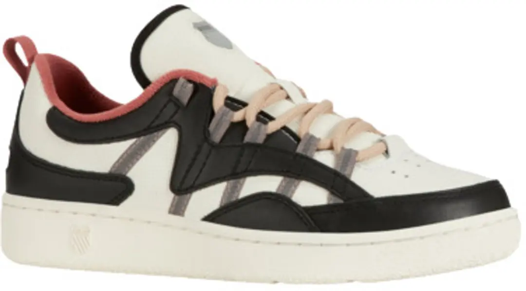 K-Swiss Slamm 99 CC Damestrainers - Wit/Zwart/Sneeuwwit - afbeelding 3 van 6