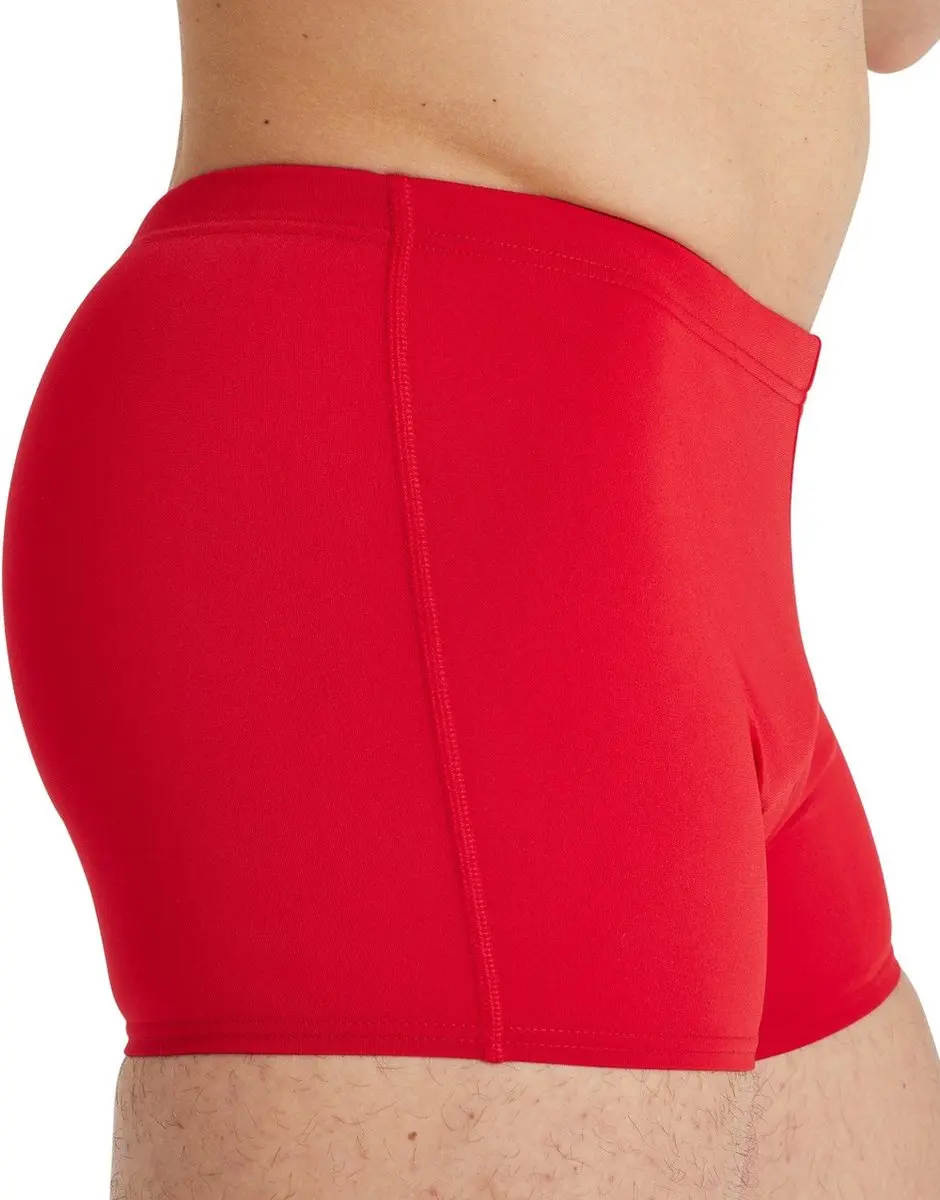 Arena Solid Zwembroek - Rood/Wit
