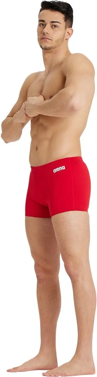 Arena Solid Zwembroek - Rood/Wit - afbeelding 4 van 6