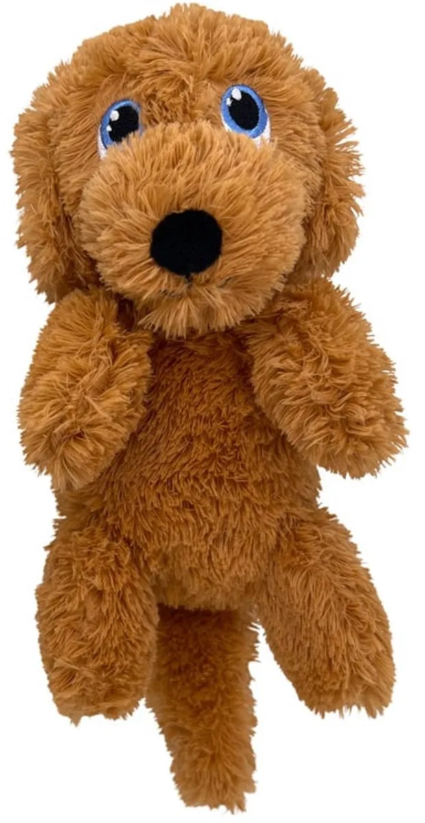 KONG Comfort Pups Goldie M - Bruin/rood