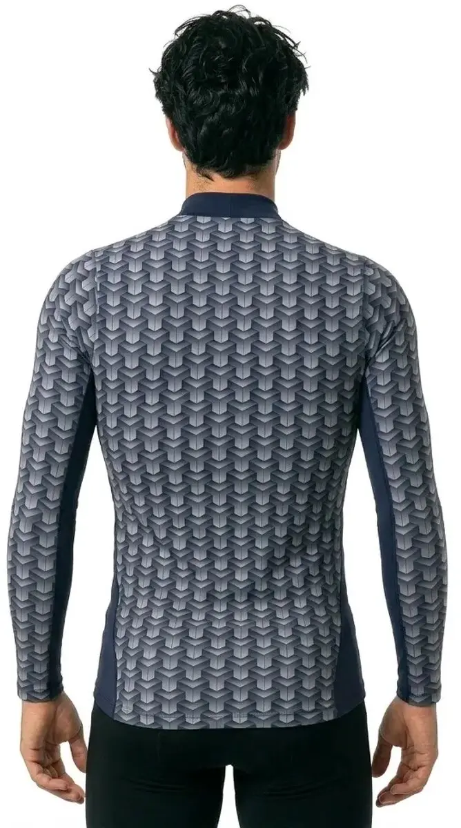 Alé Cubes Vest met Lange Mouwen - Marineblauw - XS/S - afbeelding 5 van 6