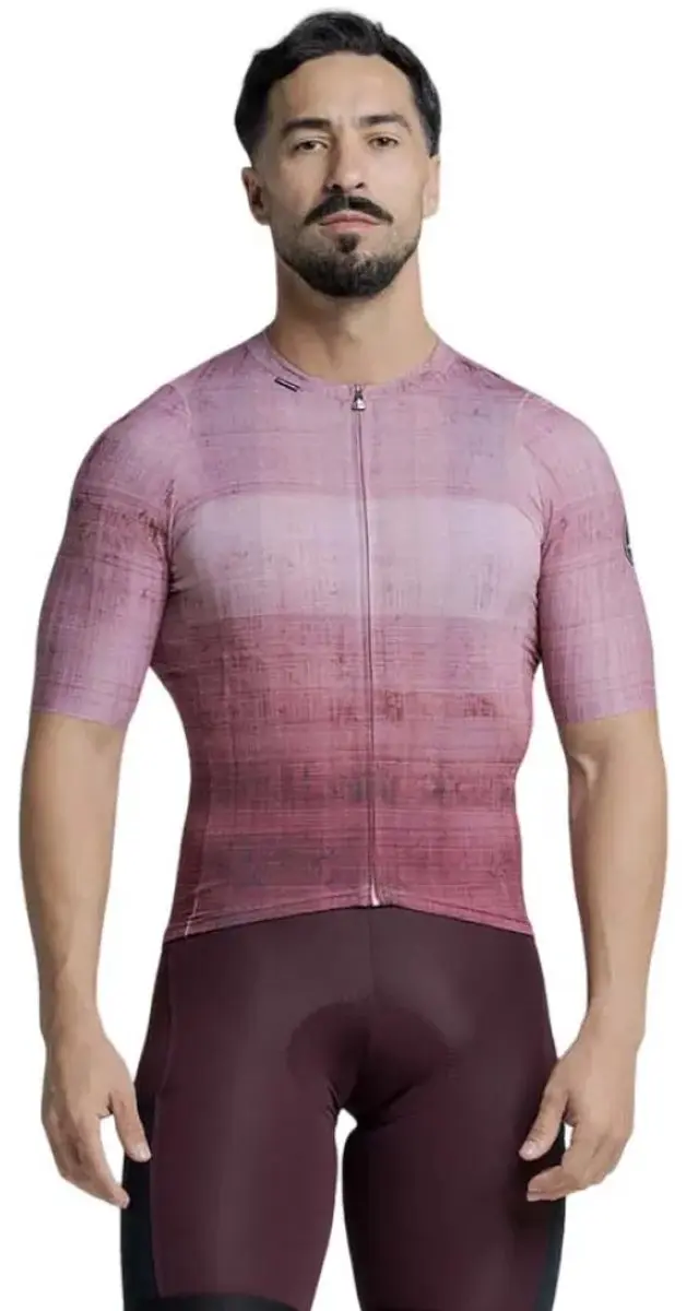 Etxeondo Alai Korte Mouw Wielertrui Paars XL Man
