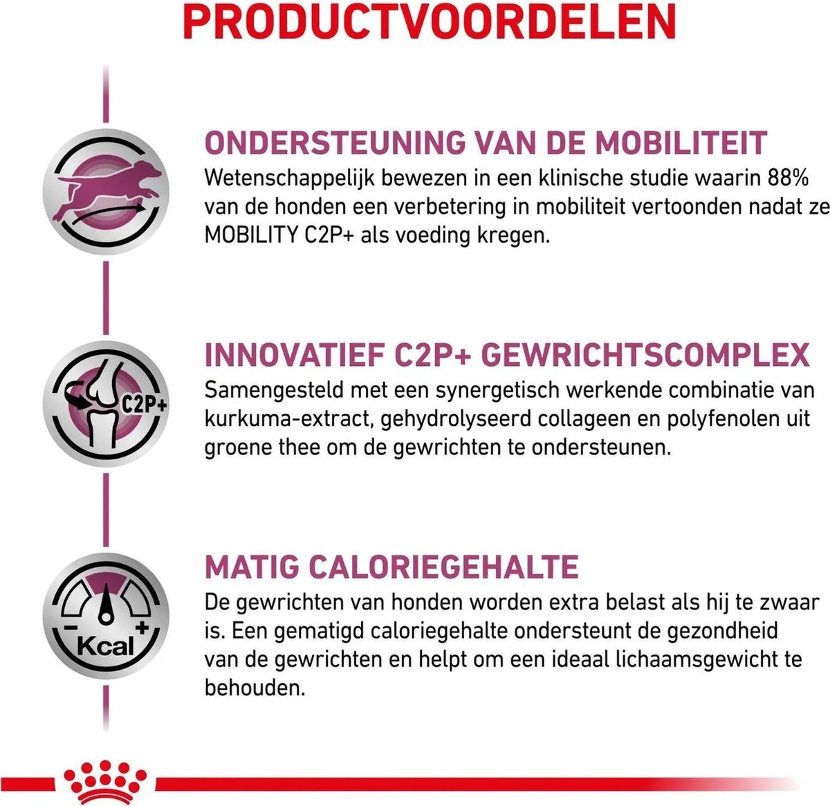 Royal Canin Mobility C2P - Hondenvoer - 2 kg