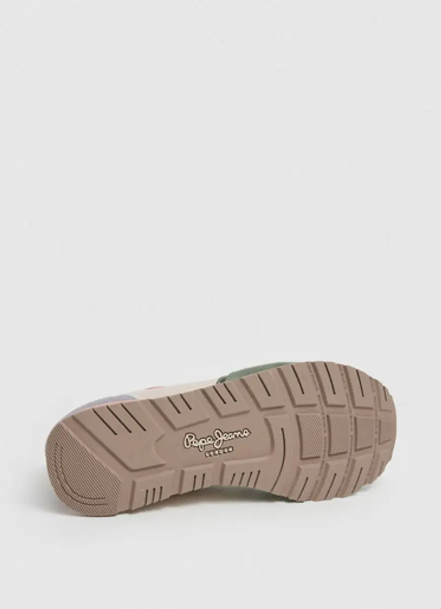 Pepe Jeans Brit Mix damestrainers - Bruin - afbeelding 5 van 6