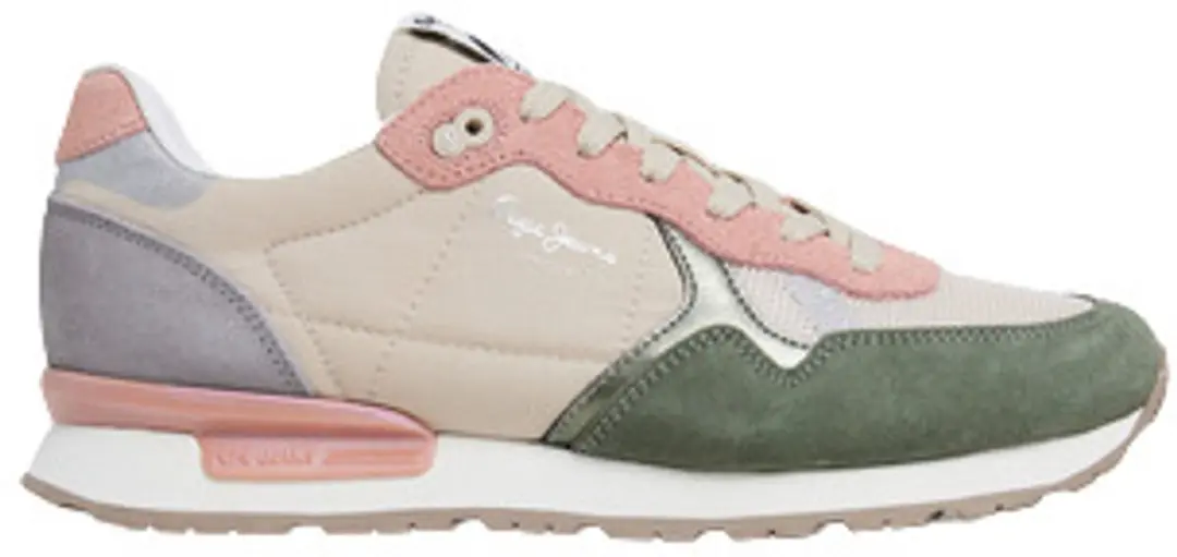 Pepe Jeans Brit Mix damestrainers