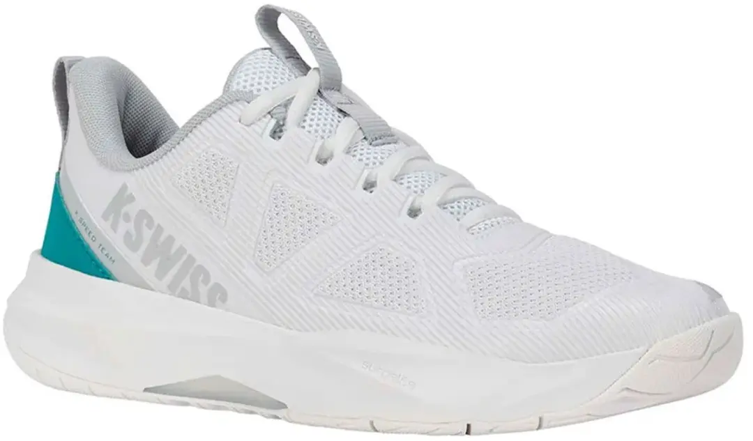 K-Swiss K-Speed Team Dames Schoenen - Wit/Dawn Blue/Baltic - 39.5 - afbeelding 2 van 4