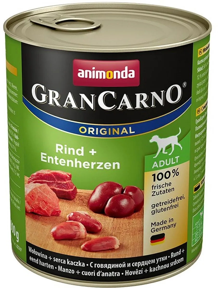 Animonda Gran Carno Kalkoen+Eend