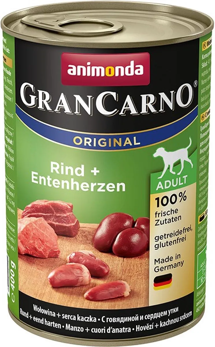 Animonda Gran Carno Kalkoen+Eend