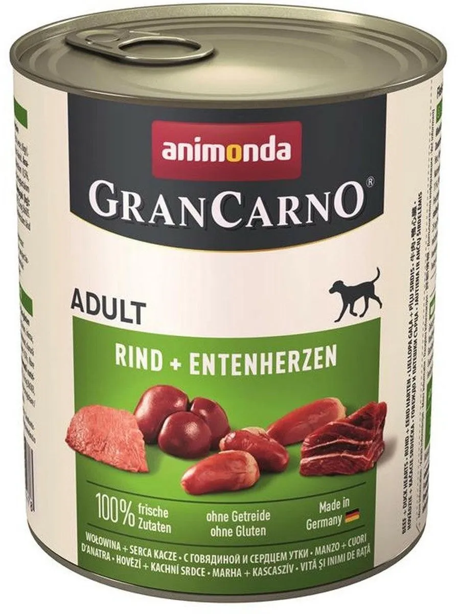 Animonda Gran Carno Kalkoen+Eend