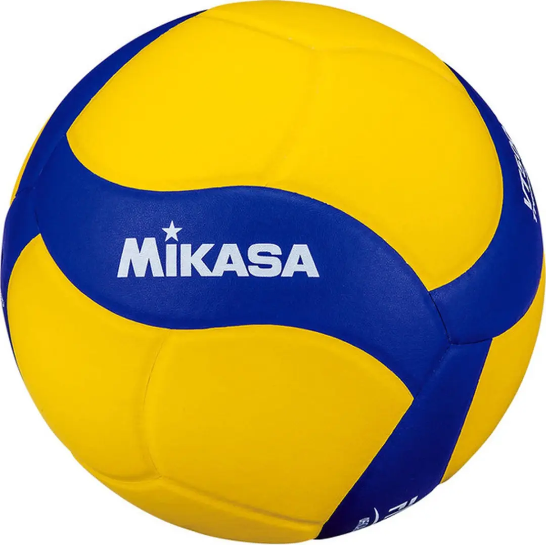Mikasa VT500W Volleybal - Geel/Blauw - afbeelding 2 van 3