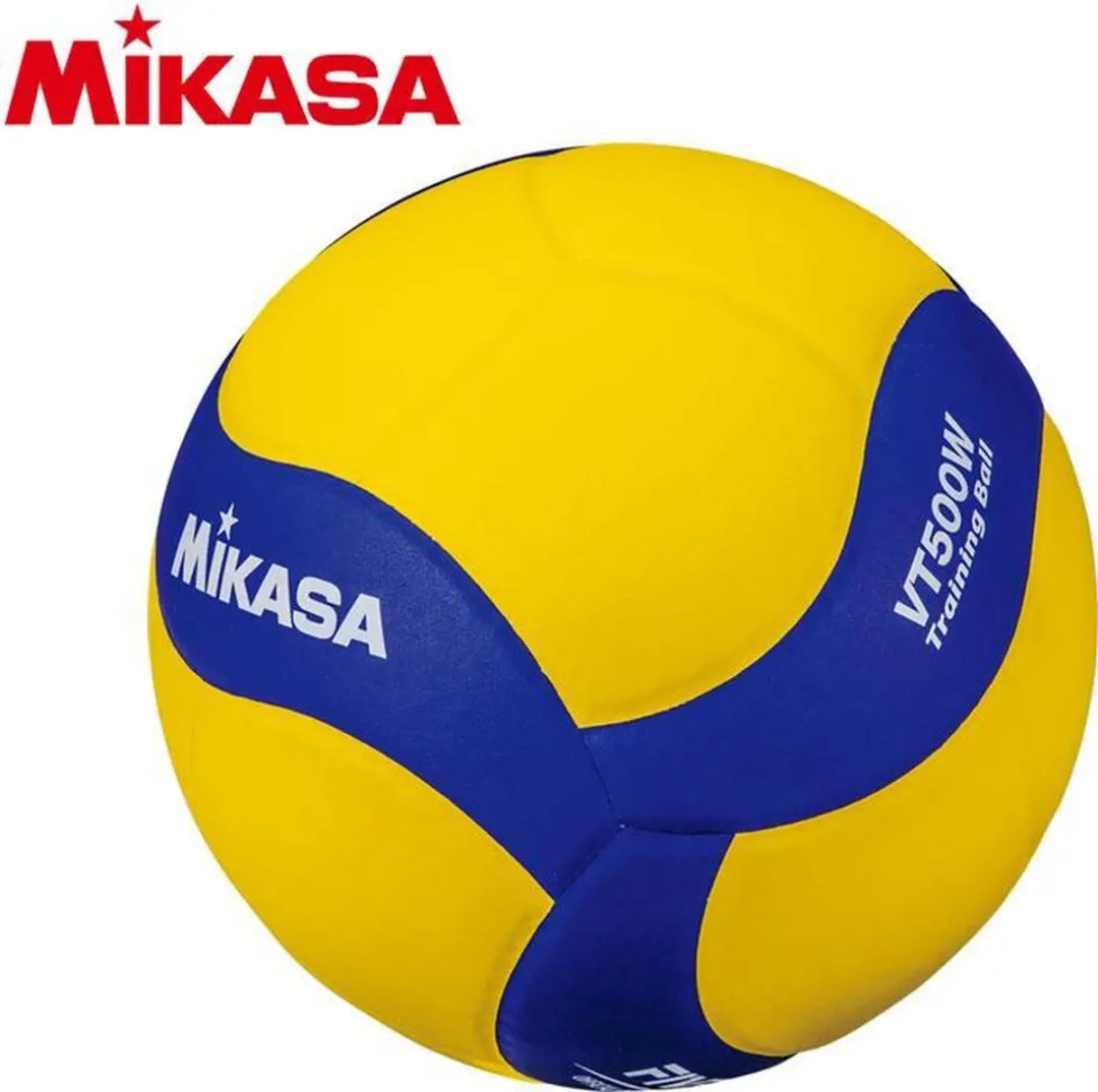 Mikasa VT500W Volleybal - Geel/Blauw - afbeelding 3 van 3