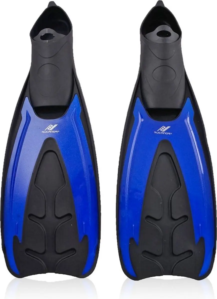 Rucanor Blue Bay IV Junior Zwemvliezen - Blauw/Zwart - afbeelding 2 van 2