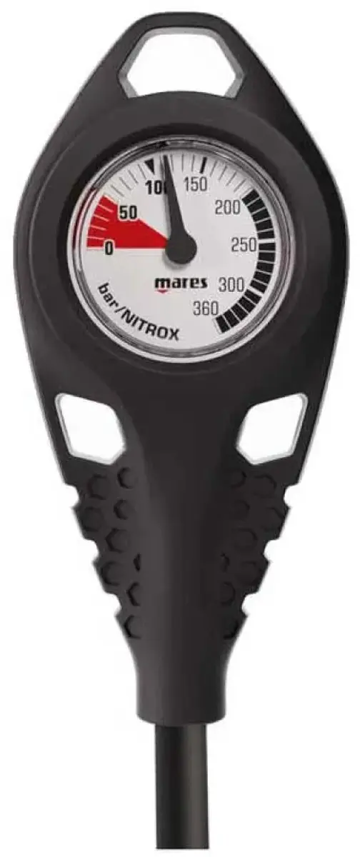 Mares Mission 1 Bar/mt Manometer Zwart