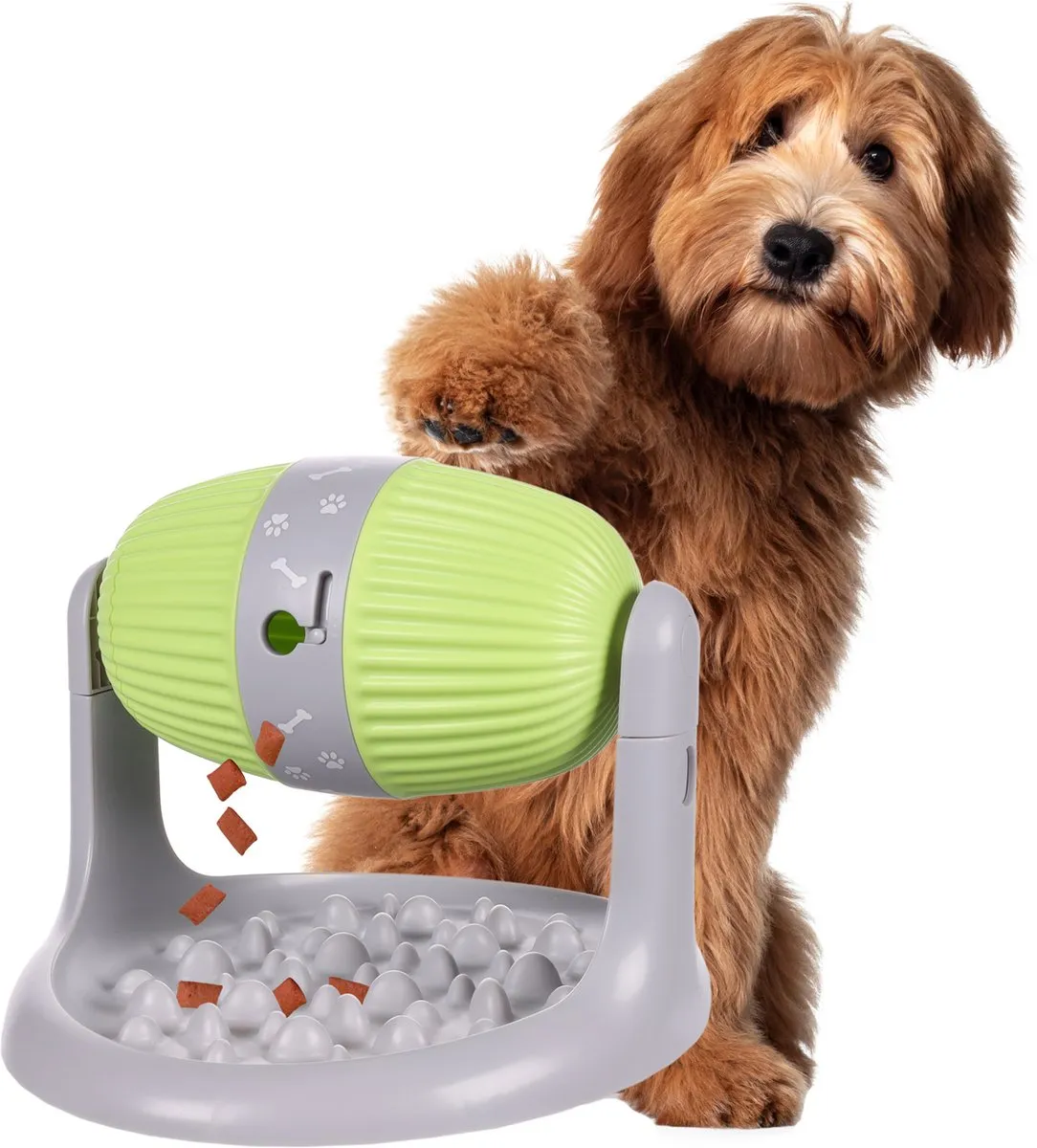 Flamingo Snoepjesverdeler Hond - 16,5cm - Multikleur