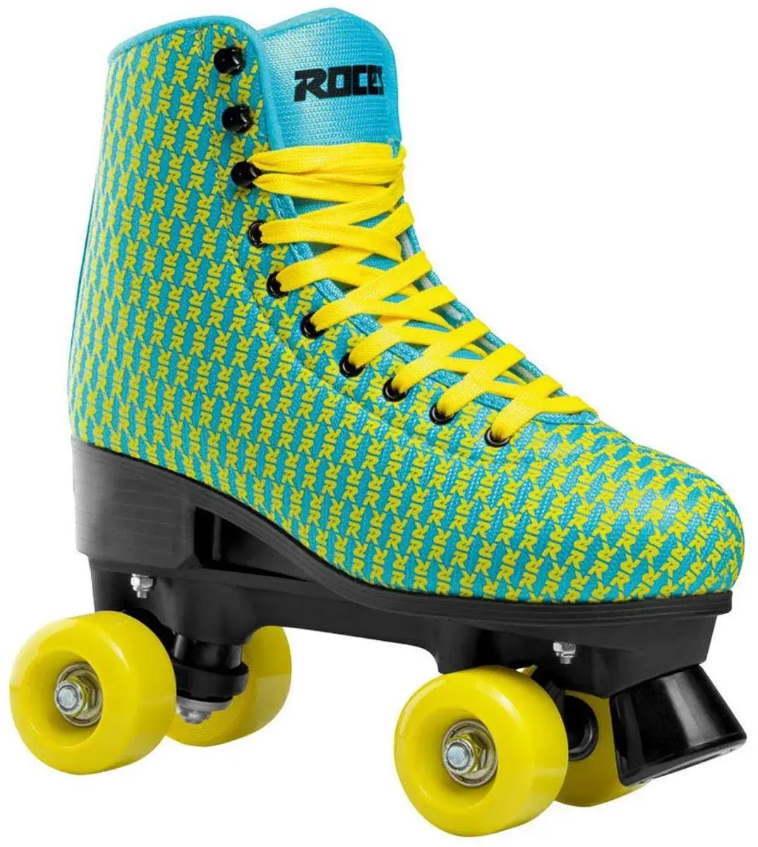 Roces Logomania Rolschaatsen Groen,Geel,Blauw EU 36-39 Kinderen