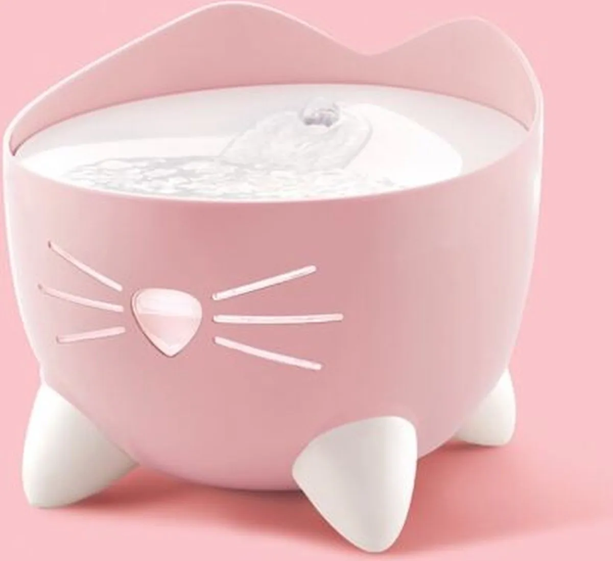 Catit Pixi Drinkfontein Katten 2L - Roze - afbeelding 6 van 6