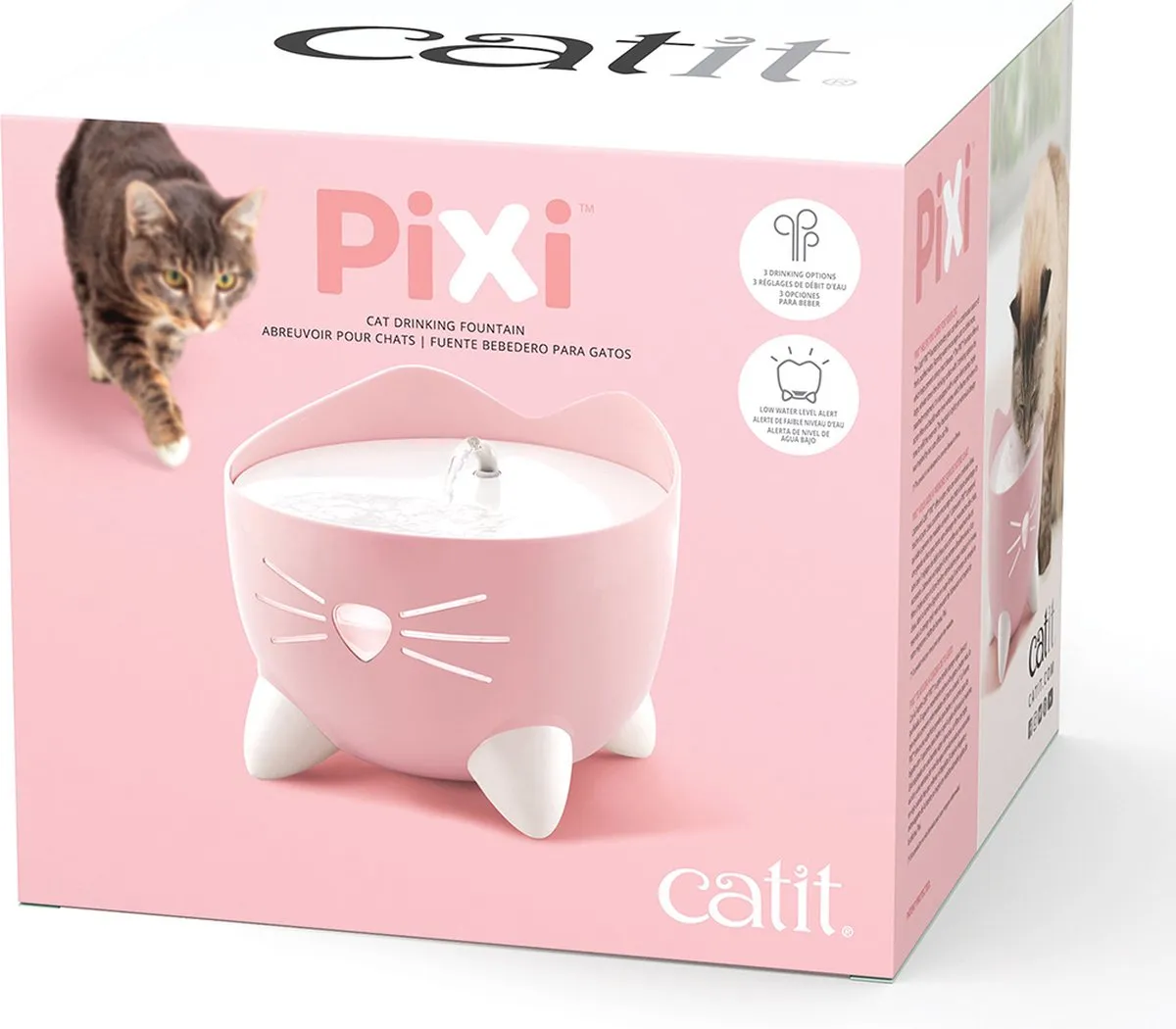 Catit Pixi Drinkfontein Katten 2L - Roze