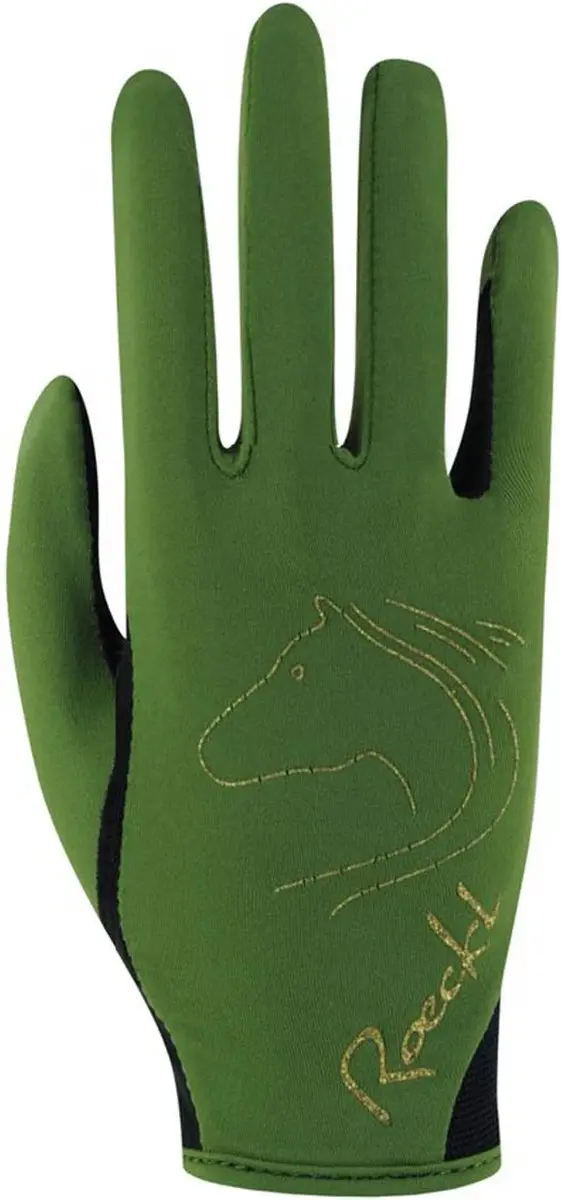 Roeckl Tryon Kinderrijhandschoenen - Groen - S - afbeelding 4 van 4