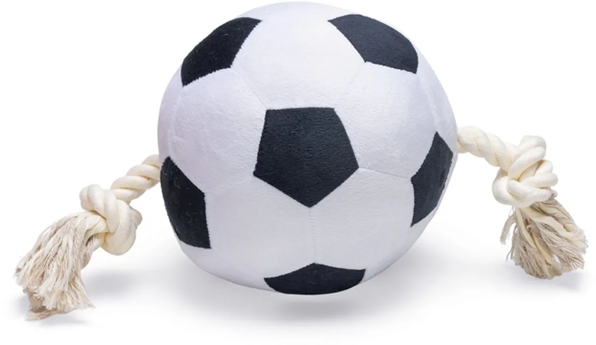 Beeztees Voetbal Pluche Hondenspeelgoed L