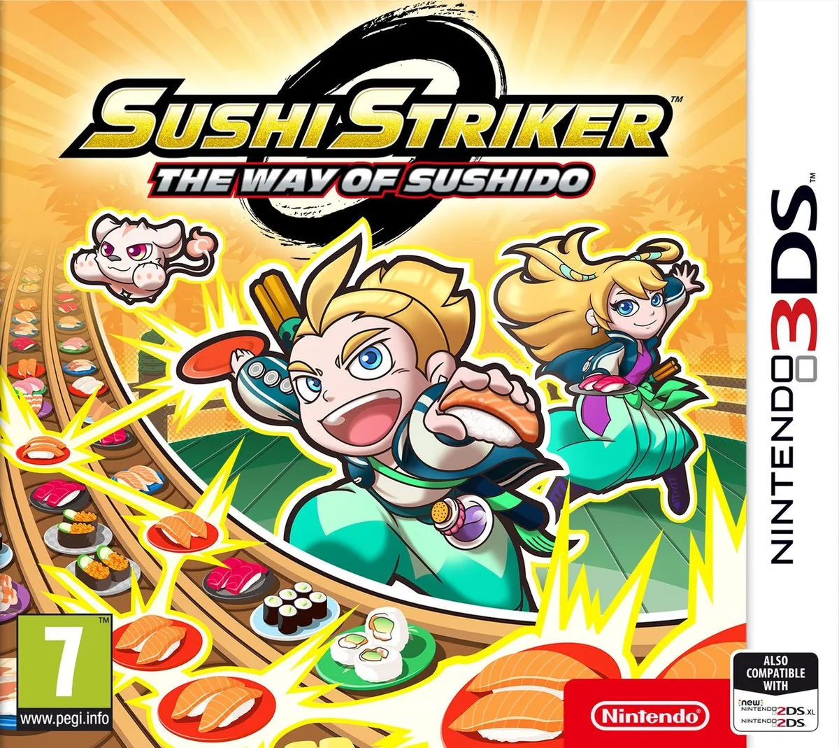 Nintendo Sushi Striker The Way of Sushido - 3DS