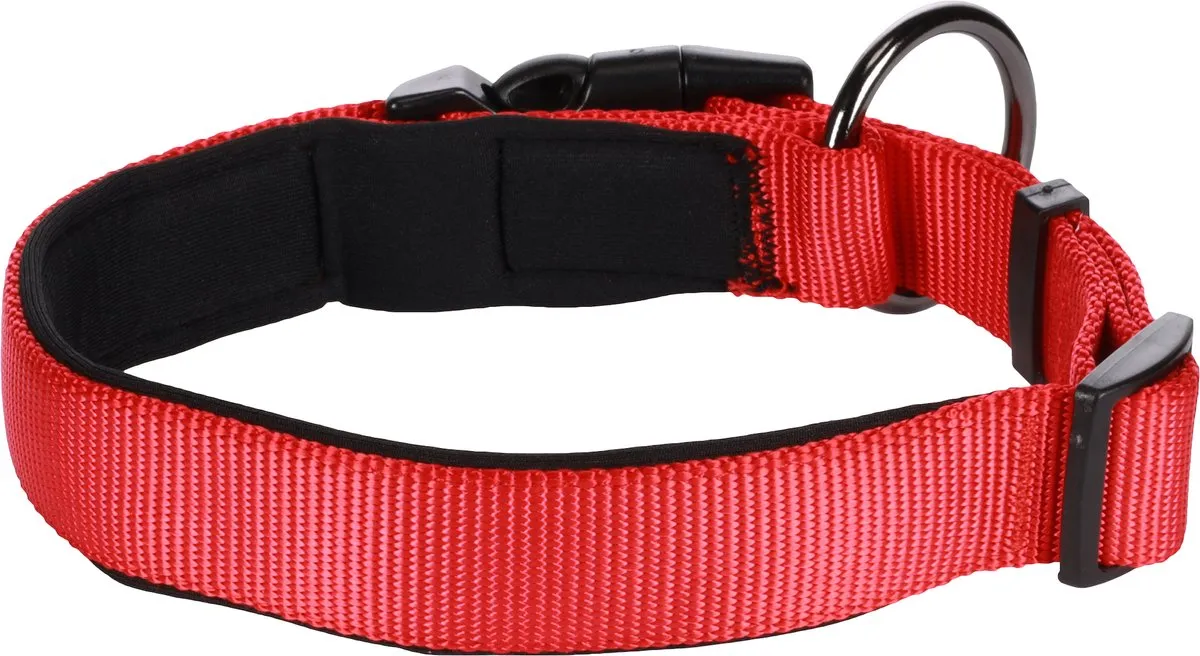 Flamingo Hond Halsband Abbi Rood M
