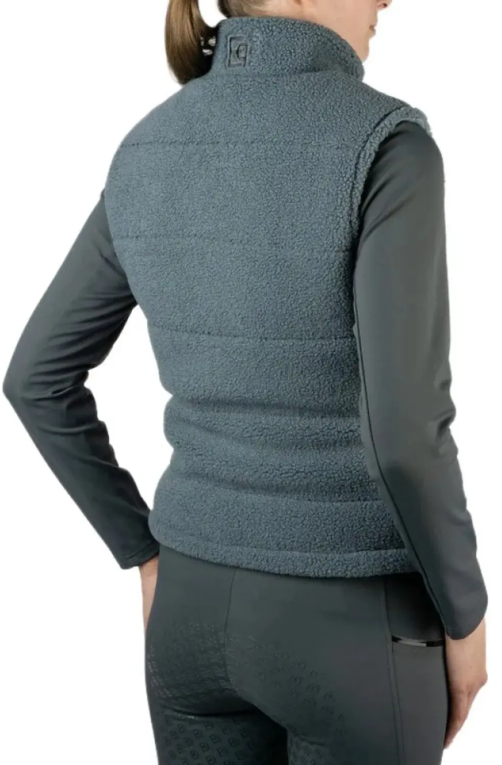 EQPRO Charlotte Mouwloos Donsjack Dames - Blue Mist - M - afbeelding 2 van 5