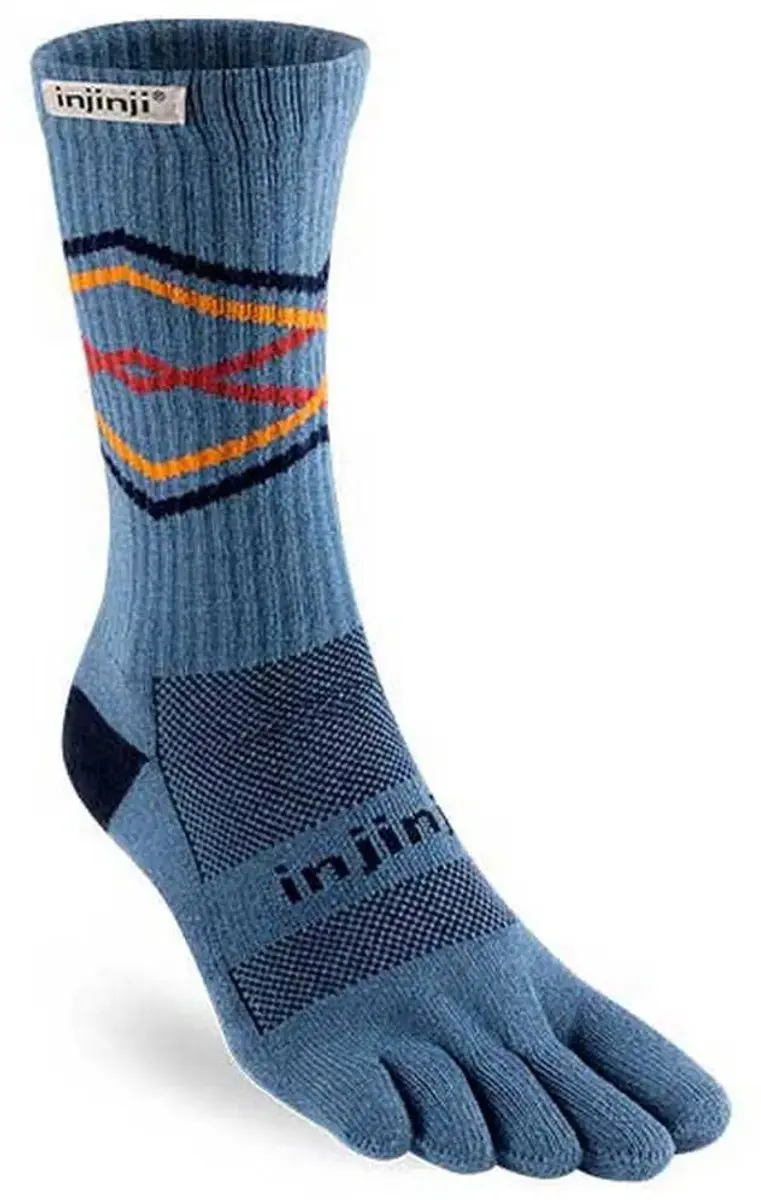 Injinji Sokken Mini-Crew - Blauw - afbeelding 5 van 5