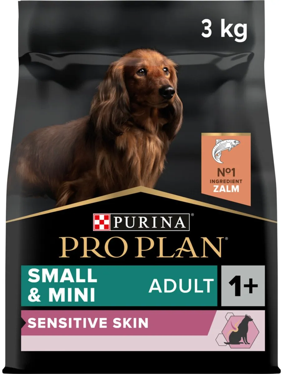 Pro Plan - Adult - Small & Mini - Sensitive Skin - Zalm - 3 x 3kg