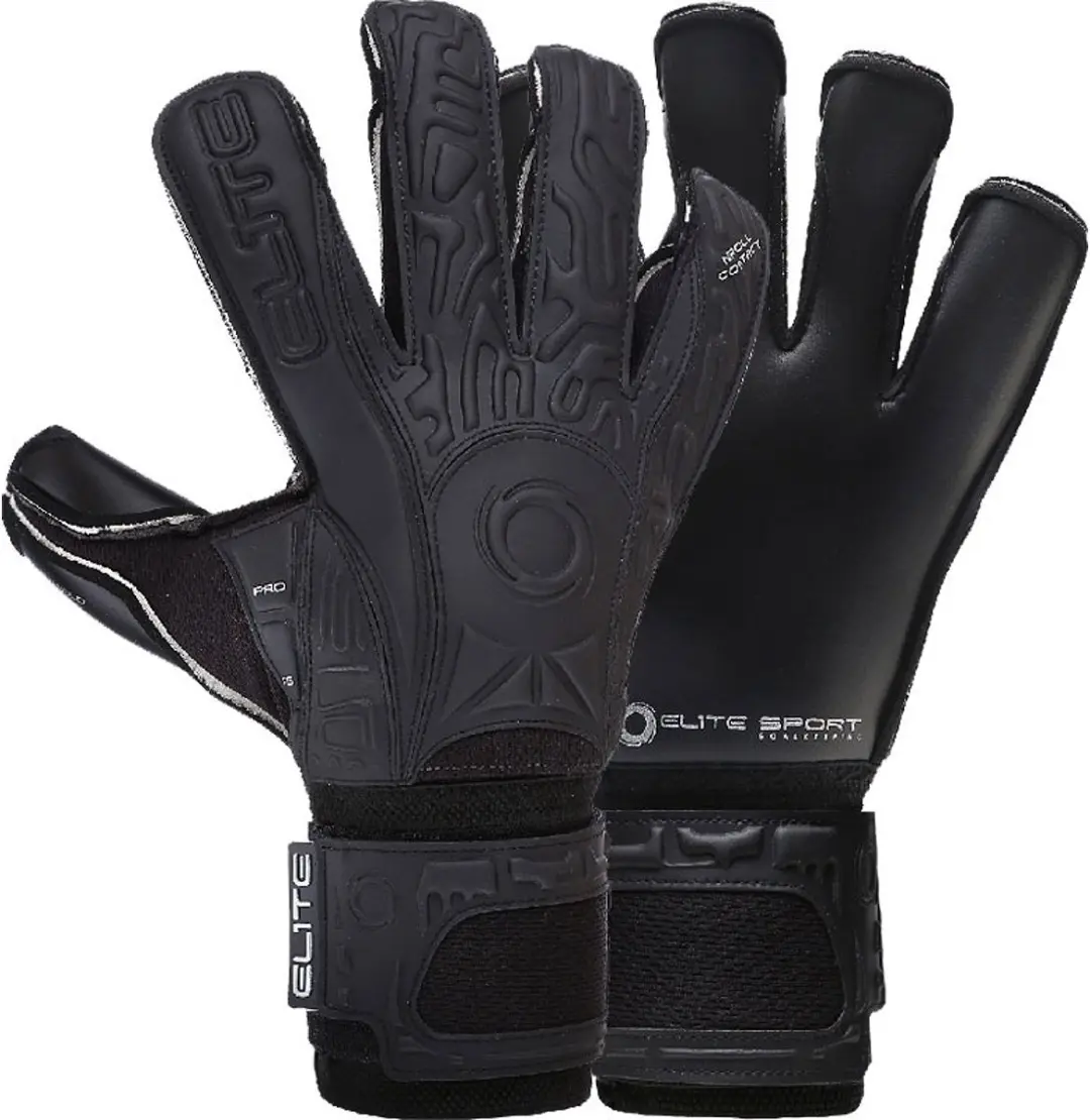 Elite Sport Black Solo Keepershandschoenen