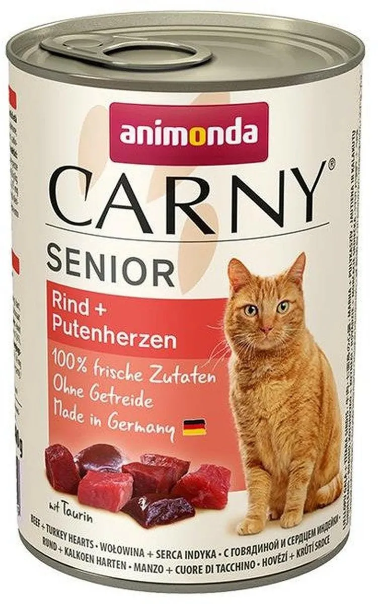 Animonda Kattenblik Carny Senior 400g