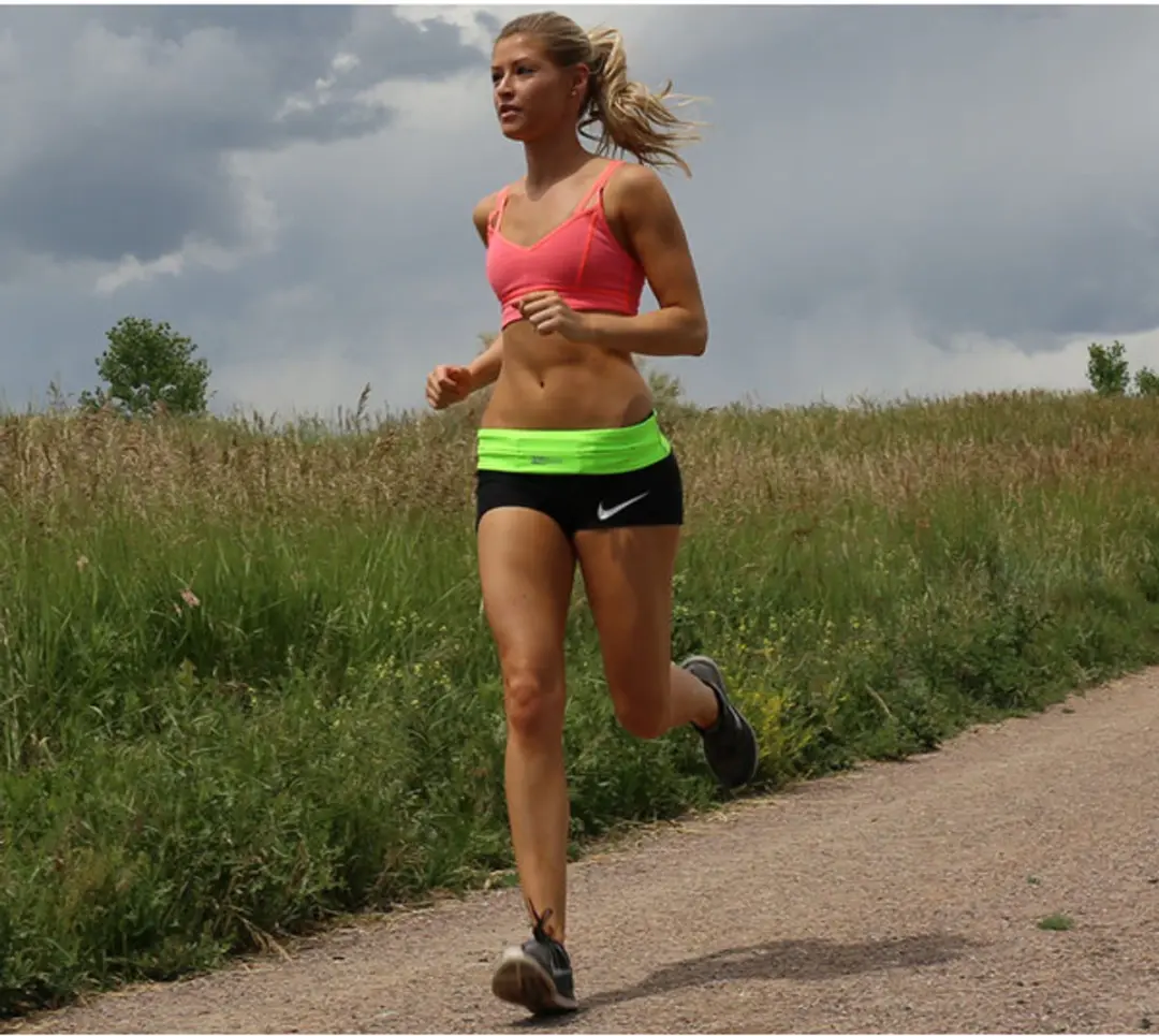 FlipBelt Classic Hardloopriem - Zwart XL - afbeelding 4 van 4
