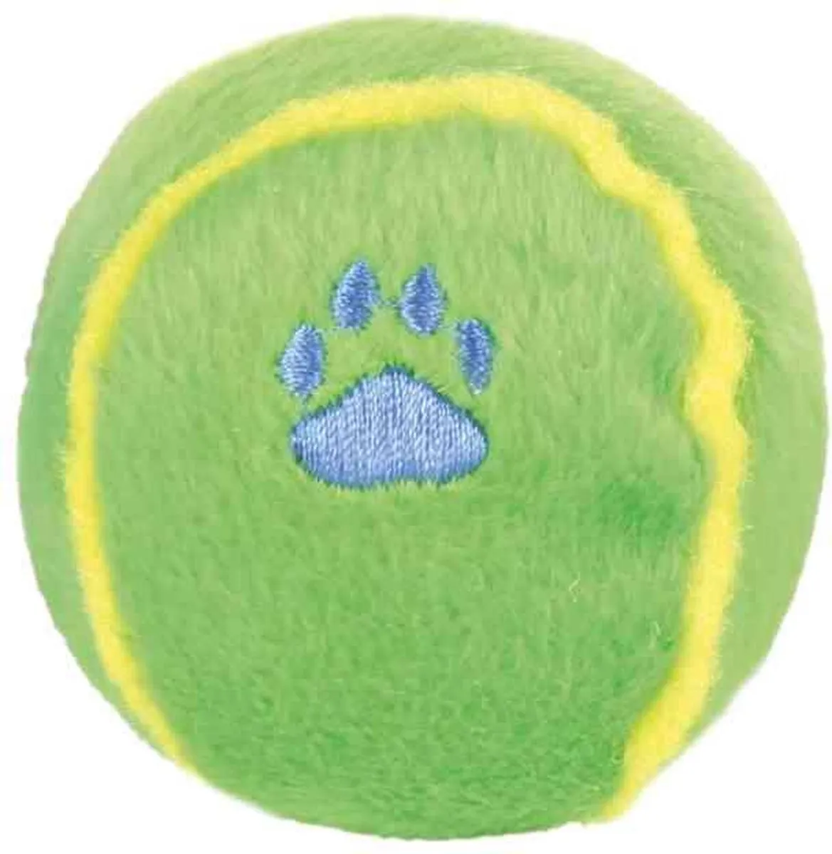 Trixie Bal met Hondenpoot - Rood/Geel/Blauw/Paars - afbeelding 2 van 4