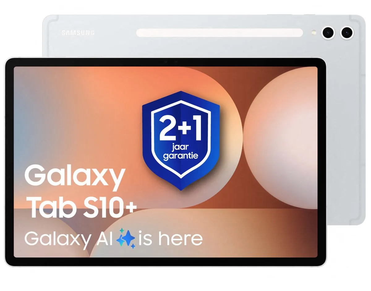 Samsung Galaxy Tab S10 Plus 256GB - Zilver