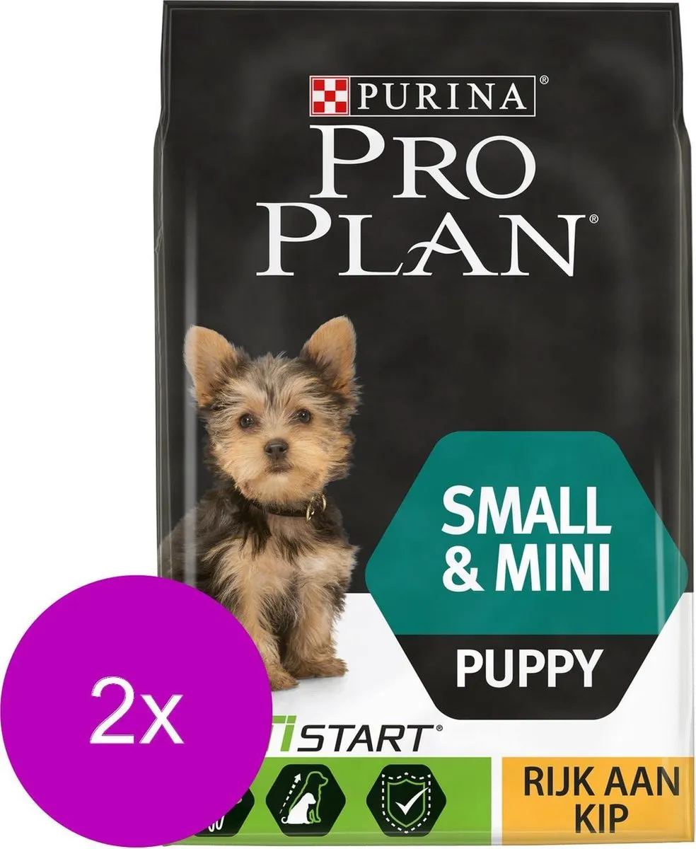Pro Plan Dog Puppy Small & Mini Breed Kip - 2x3kg